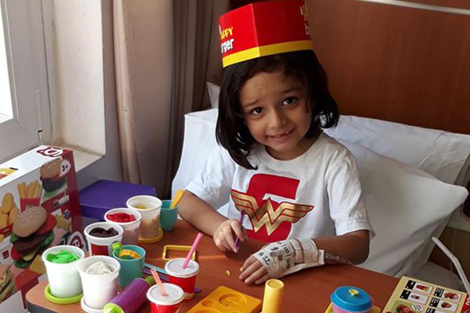 Fátima se ha recuperada y es una niña normal. (Foto: Archivo)