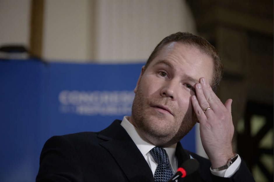 El presidente del Congreso, Álvaro Arzú, respaldó a Jimmy Morales. (Foto: Archivo/Soy502)