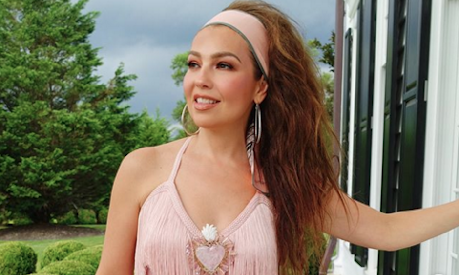 Thalía lanzó oficialmente la canción del #ThalíaChallenge. (Foto: Instagram) 
