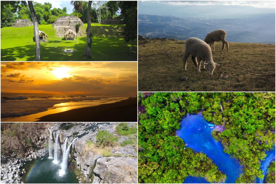 Guatemala te ofrece una gran cantidad de destinos que puedes disfrutar a lo máximo. (Fotos: Fredy Hernández/Soy502 e Inguat)