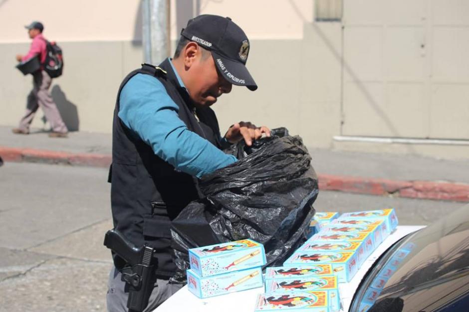 Los canchinflines iban a ser comercializados en la zona 1. (Foto: PNC)