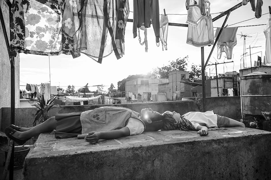 Esta una de las escenas más memorables de la película Roma. (Foto: Netflix)