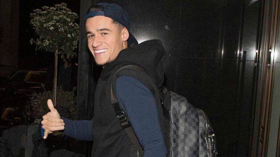 Philippe Coutinho llegó a Barcelona junto a su familia. (Foto: Noticias Barcelona)