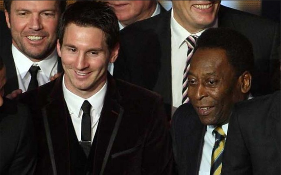 Messi alcanzó los mil goles de Pelé. (Foto: AFP)