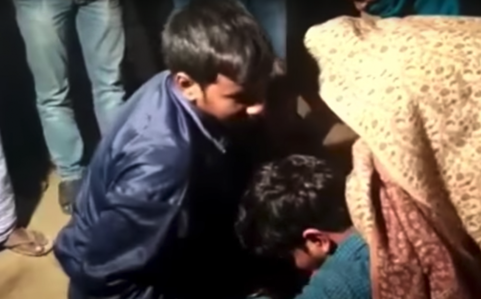 Un hombre fue obligado a casarse en India. (Foto: Captura de pantalla) 