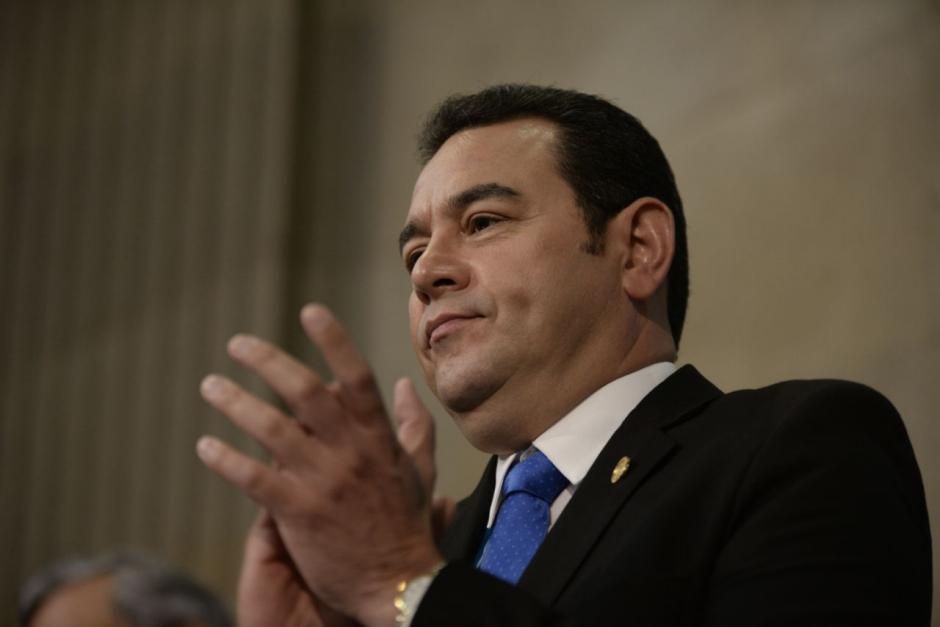 Diputados y algunos funcionarios invitados no acudieron a presenciar el informe de Gobierno de Jimmy Morales. (Foto: Wilder López/Soy502)
