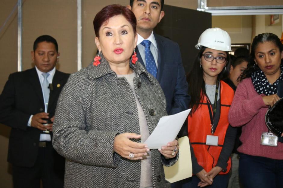 Thelma Aldana anunció diez nuevos casos que saldrán pronto a la luz. (Foto: MP)