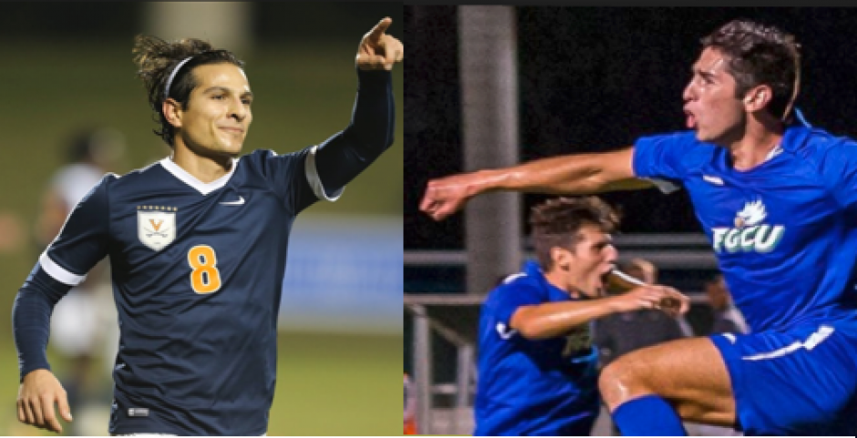 Nicolás Samayoa y Pablo Aguilar, dos futbolistas guatemaltecos fichados por clubes de la MLS. (Foto: Soy502)