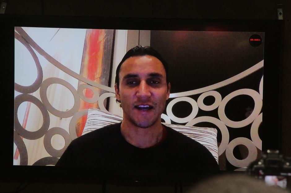 El portero centroamericano dijo sentirse honrado con esta película y espera que sea una inspiración para los espectadores. (Foto: Fredy Hernández/Soy502)