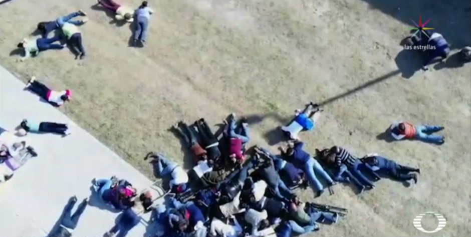 Una balacera suspendió un evento público en México. (Foto: captura de video) 