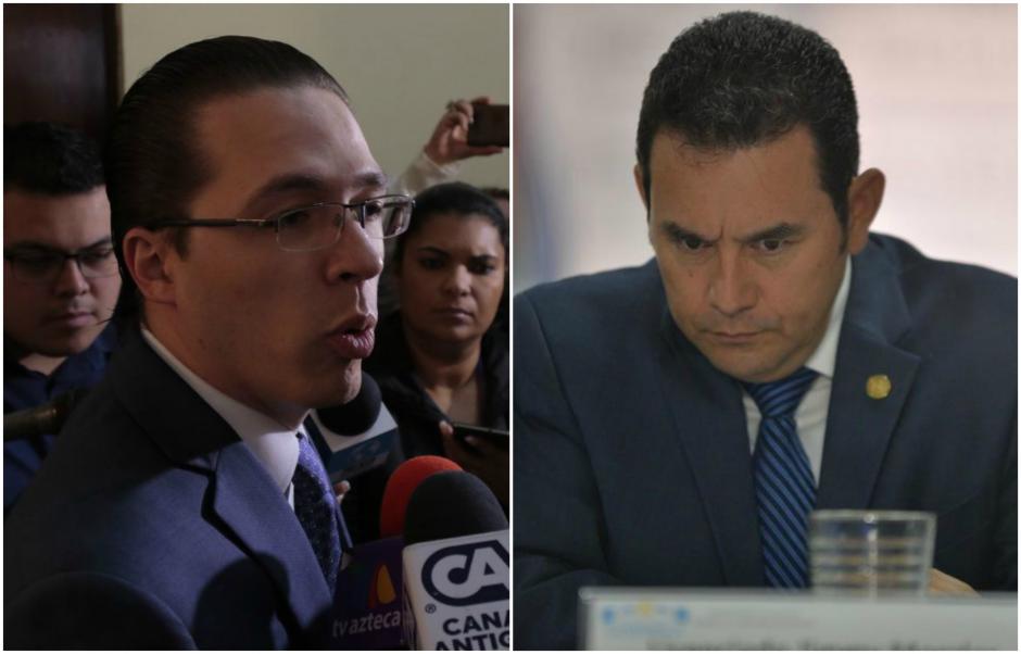 Los dos contrataron al mismo abogado para que los defendiera de la CICIG. (Imagen: Soy502)