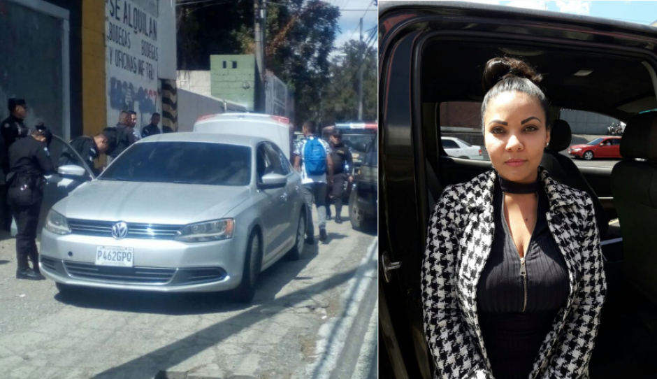 Las autoridades capturaron a una mujer que se conducía en un vehículo con reporte de robo en diciembre de 2017. (Foto: PNC)