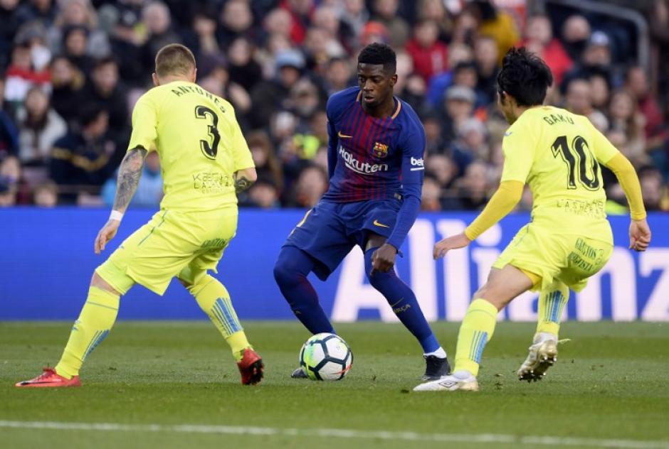 Dembélé no toma continuidad en el Barcelona. (Foto: AFP) 