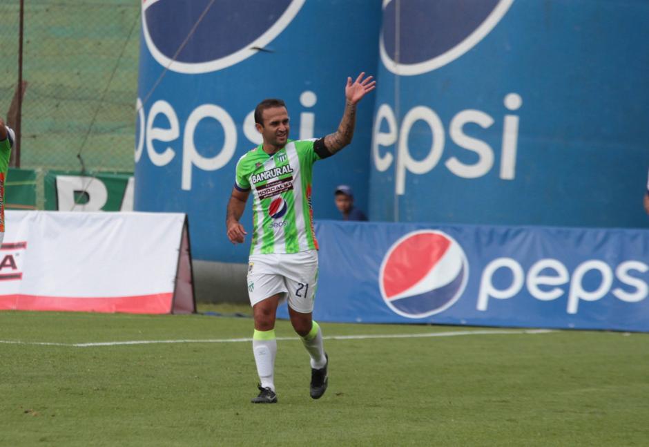 José Manuel Contreras puso marcó el primer gol para el campeón nacional. (Foto: Luis Barrios/Soy502)