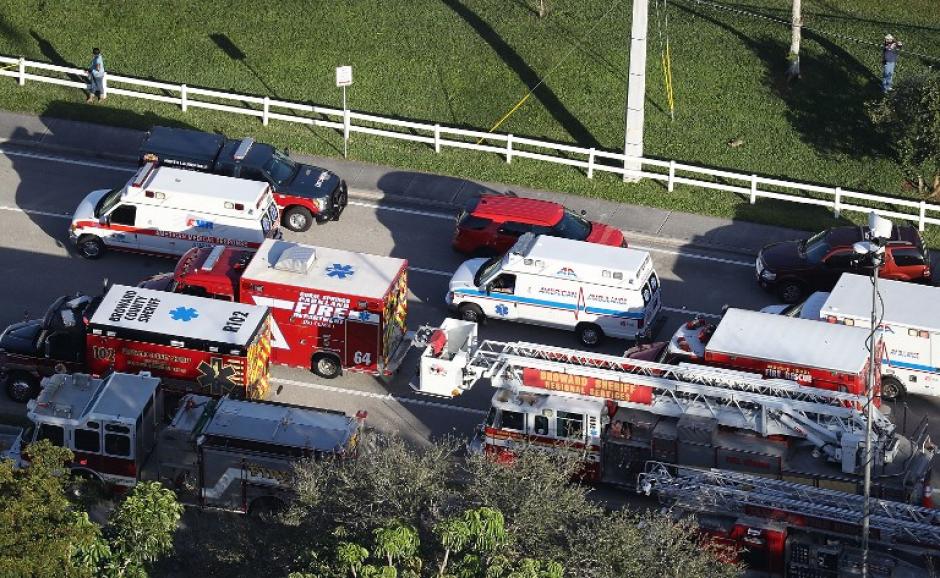 Un tiroteo registrado en una escuela secundaria de Parkland, en el estado de Florida, dejó 17 muertos. (Foto: AFP)