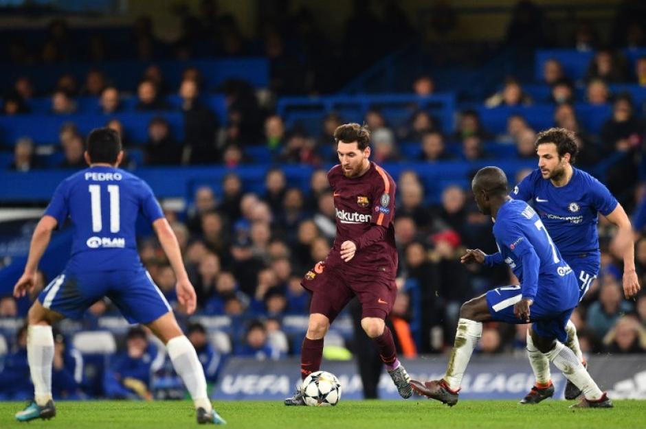Lionel Andrés Messi anotó el gol que le dio el empate al Barcelona. (Foto: AFP) 
