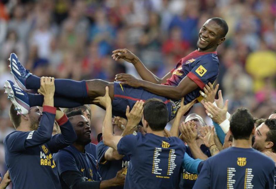 El francés Eric Abidal llegó al Barcelona en la temporada 2007-2008. (Foto: AFP)