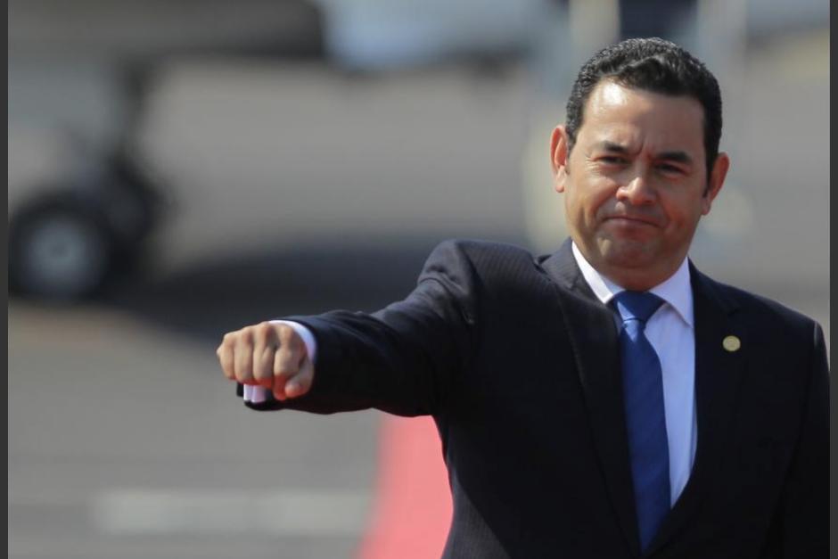 Las acusaciones de agresión sexual contra el presidente Jimmy Morales debilitan aún más al mandatario. (Foto: Archivo Soy502)