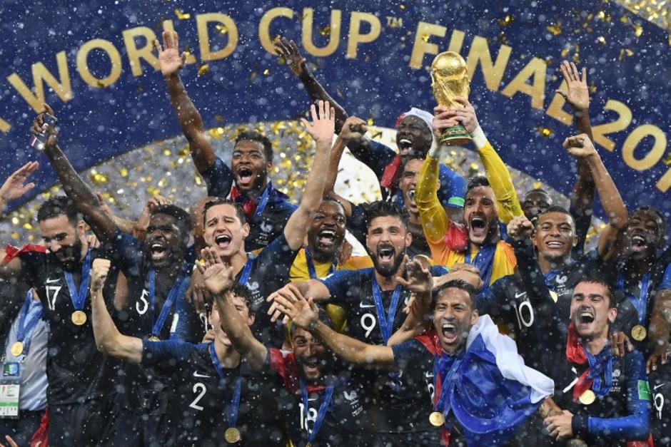 Francia se consagró campeón del Mundial de Rusia 2018. (Foto: AFP)
