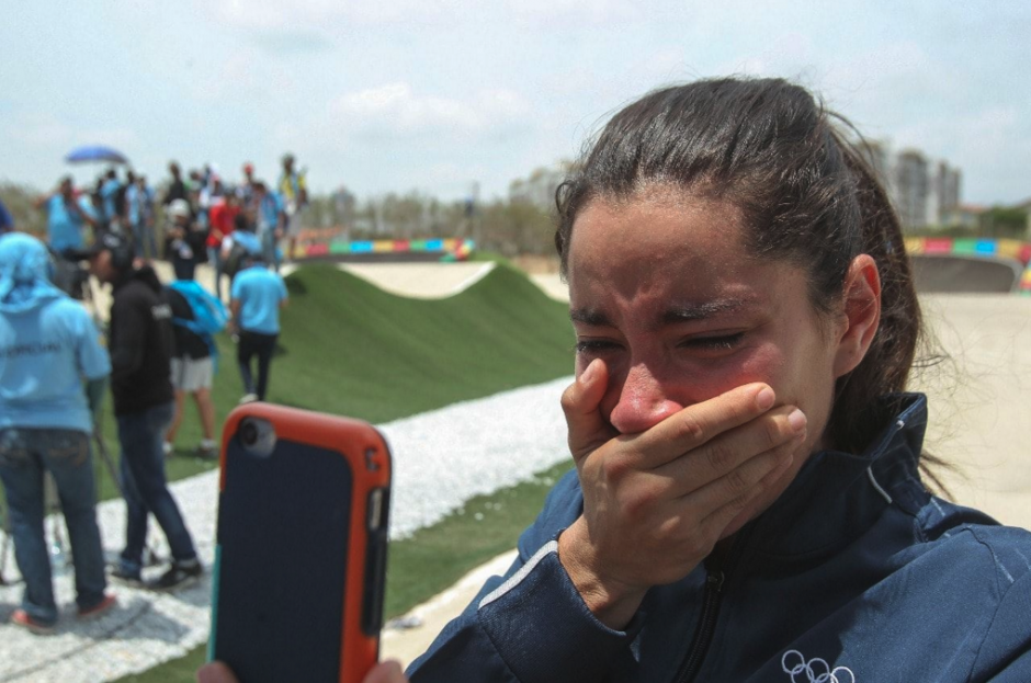 La guatemalteca ganó una medalla de bronce que le supo a oro. (Foto: ACD/Soy502) 