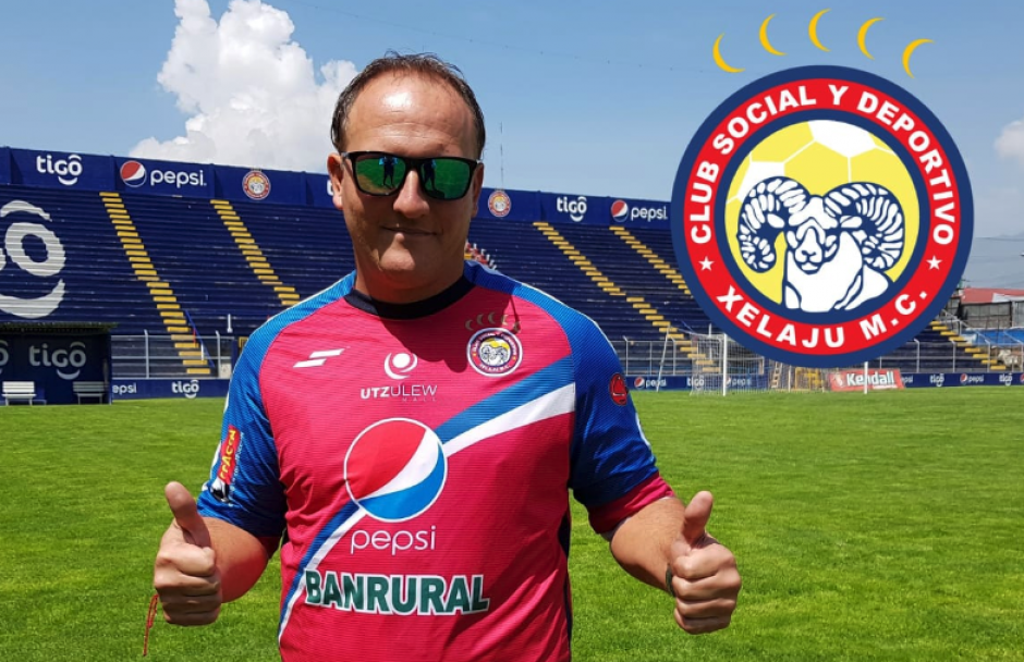 El estratega argentino llega al cuadro lanudo tras dirigir a Petapa. (Foto: @Xelaju_Oficial)