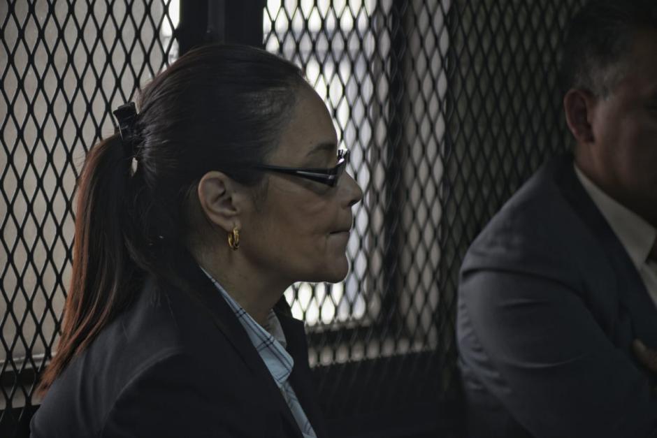 Roxana Baldetti enfrenta su primer juicio. (Foto: Wilder López/Soy502)