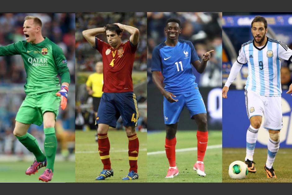 Ellos serán los suplentes de lujo para el Mundial Rusia 2018. (Foto: Soy502)