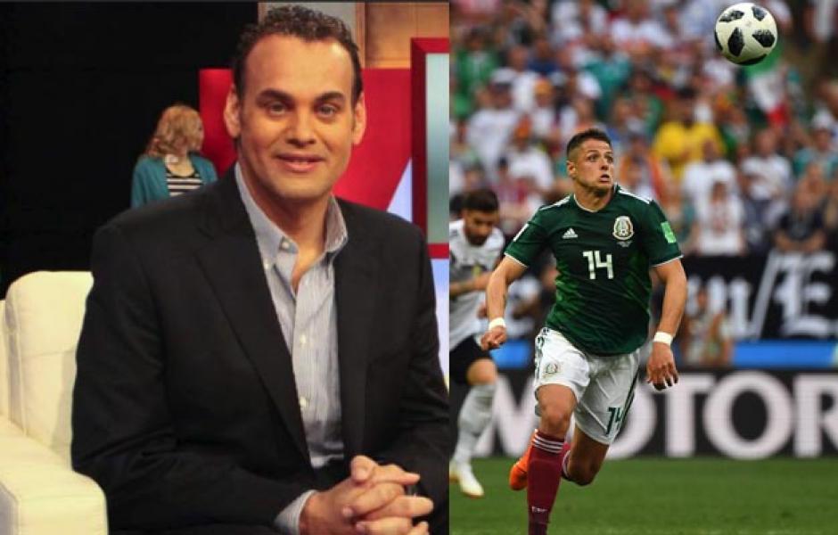 La entrevista entre David Faitelson y Javier Hernández se hizo viral. (Foto: AFP) 