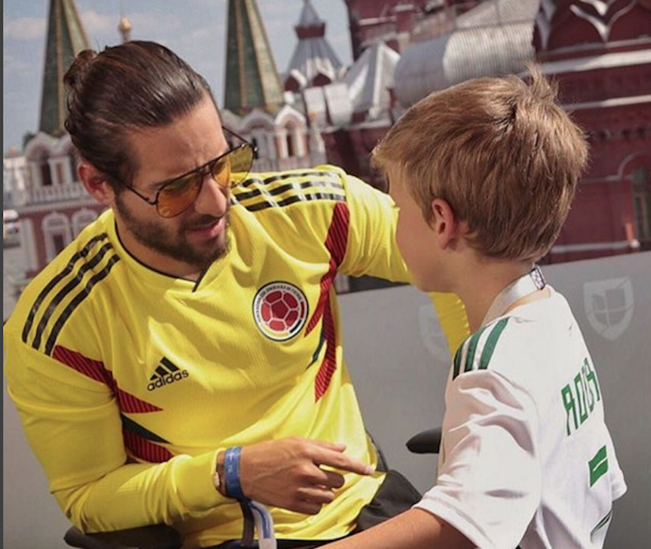 El colombiano Maluma fue víctima de robo en el hotel donde se hospeda para el Mundial. (Foto: Instagram) 