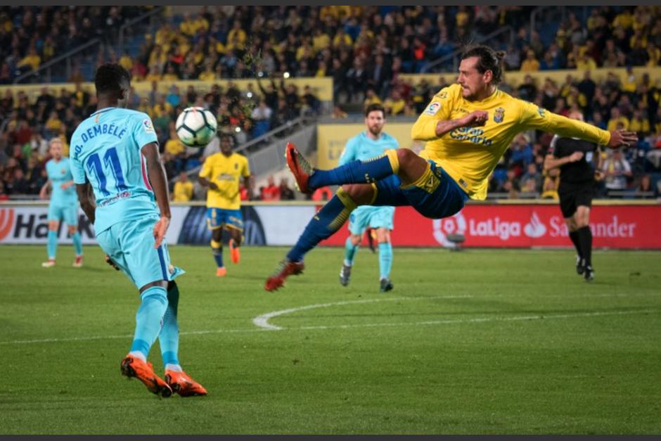 Lionel Messi y el FC Barcelona lamenta el empate en Gran Canaria. (Foto: AFP)