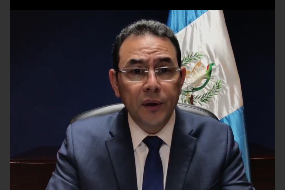 El 27 de agosto del año pasado, el presidente Jimmy Morales declaró "non grato" al comisionado Iván Velásquez a través de un video que difundieron los canales de Gobierno. (Foto: archivo/Soy502)