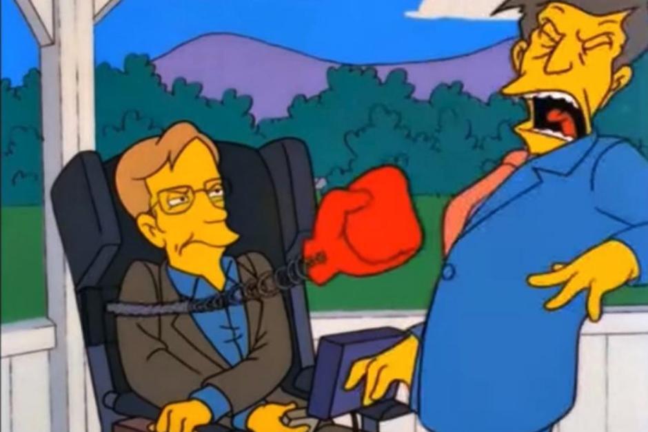 El científico británico salió en algunos episodios de Los Simpson y en varias series de televisión. (Foto: Fox)