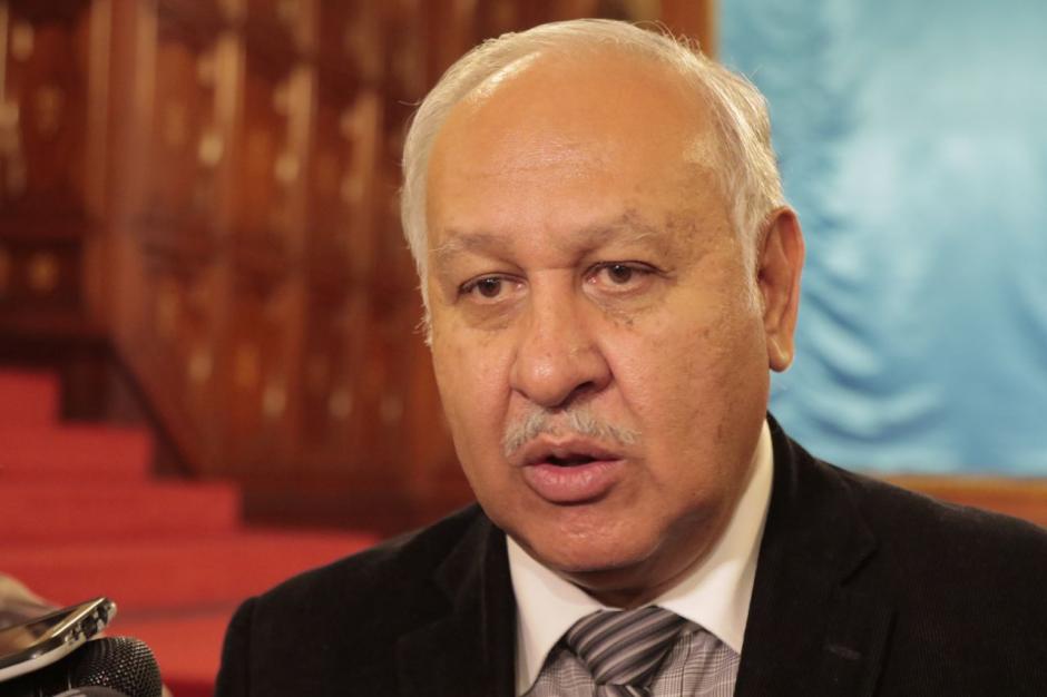 El ministro Aldo García confirmó que la empresa firmó el acta de recepción. (Foto: Alejandro Balán/Soy502)