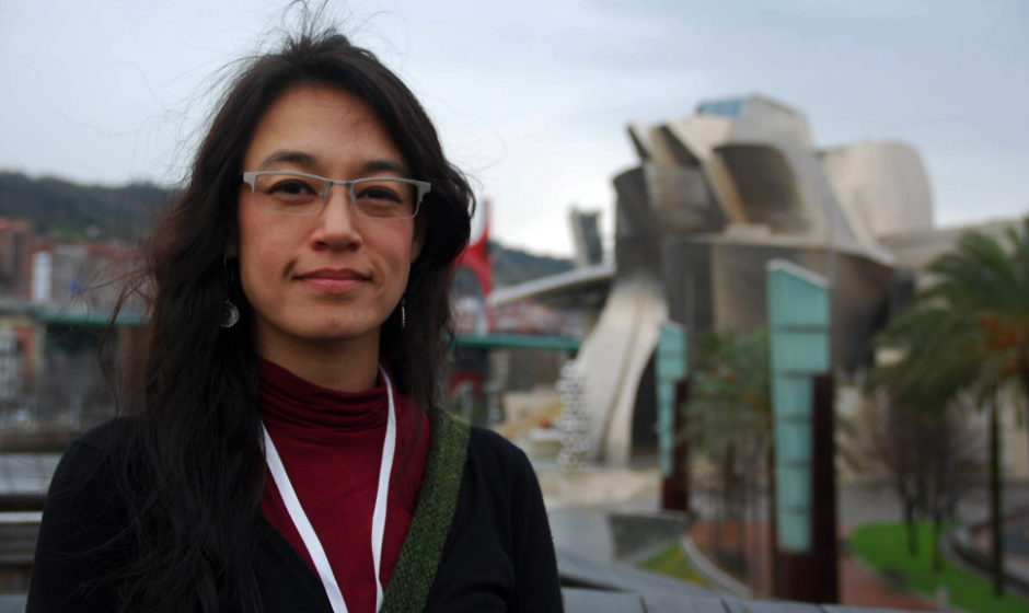 Lucrecia Hernández Mack se encuentra en Bilbao participando en unas Jornadas internacionales sobre sistemas de salud. (Foto: El País)