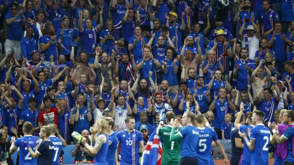 El líder de la porra de Islandia para ganar el mundial Rusia 2018. (Foto: AFP)