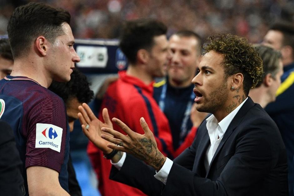 Neymar siente miedo luego de su lesión. (Foto: AFP) 
