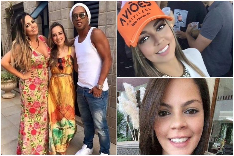 Ronaldinho formalizará su relación con sus dos novias en agosto. (Foto: Twitter)