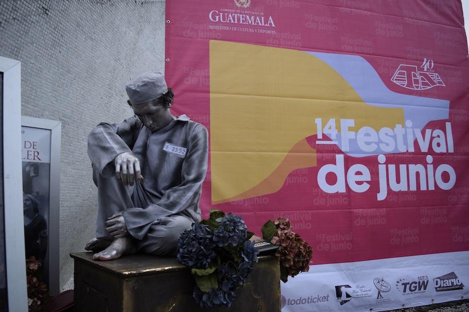 Presentan las actividades del 14 Festival de Junio del Centro Cultural Miguel Ángel Asturias. (Foto: Camila Domínguez/Soy502) 