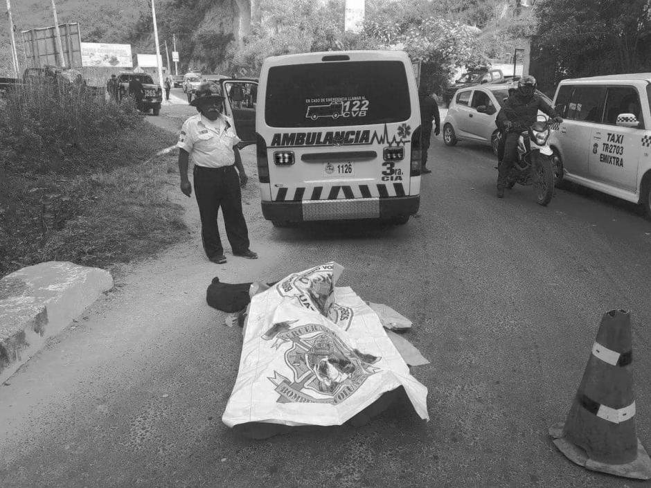 El hombre aún no ha sido identificado. (Foto: Bomberos Voluntarios) 