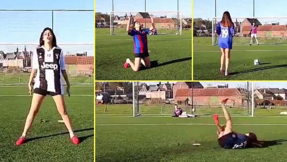 Joven imita a Cristiano Ronaldo, Lionel Messi, Paul Pogba y a Neymar y enciende las redes. (Foto: Mundo Deportivo)