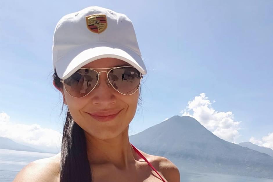 La foto de la modelo causó furor en las redes sociales. (Foto: captura pantalla) 