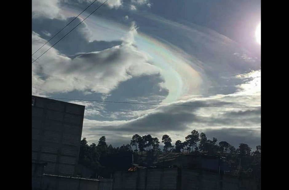 Estas nubes se forman en tonos color pastel. (Foto: La Voz de Xela) 
