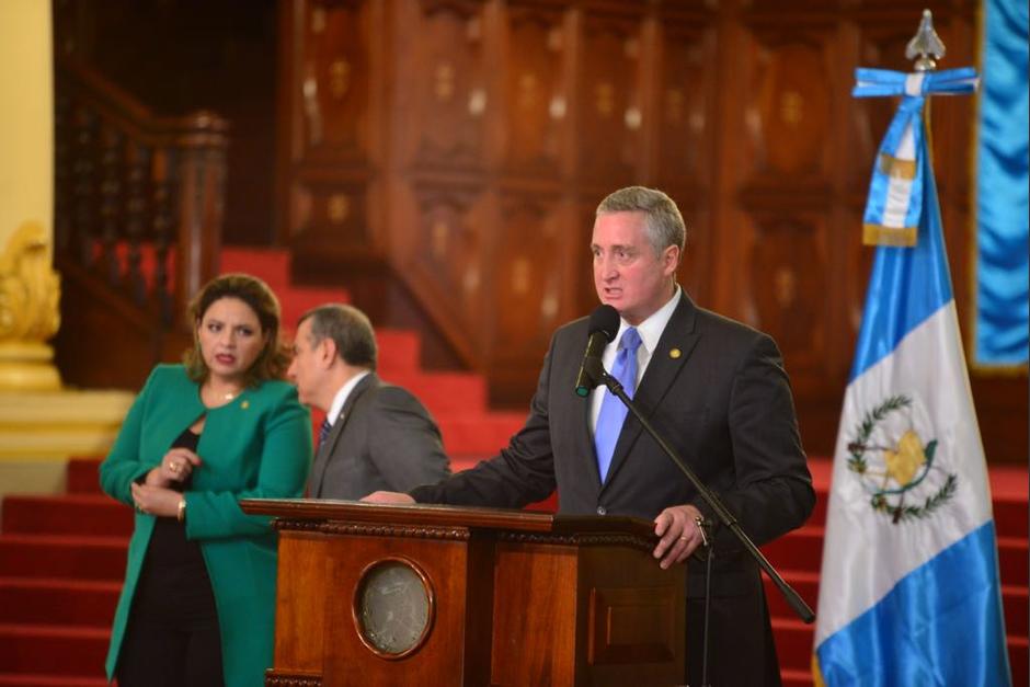 El titular del Interior justificó lo del viernes como una situación "normal". (Foto: Jesús Alfonso/Soy502) 