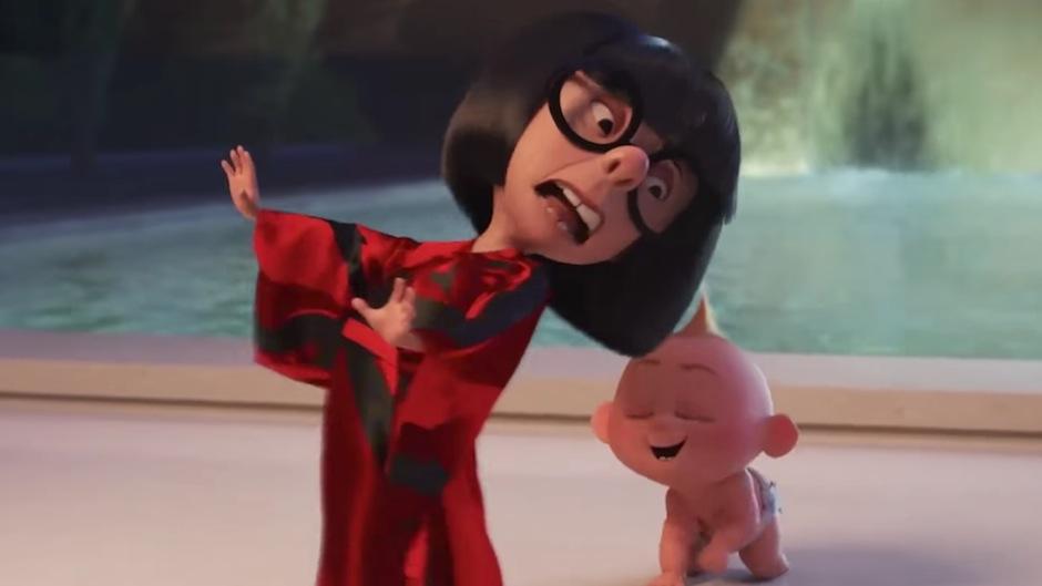 Los seguidores descubrirán qué pasó con Edna cuando cuidó a Jack Jack. (Foto: captura de pantalla) 