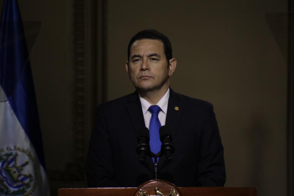 El presidente Jimmy Morales autorizó asueto para los empleados públicos. (Foto: archivo/Soy502)