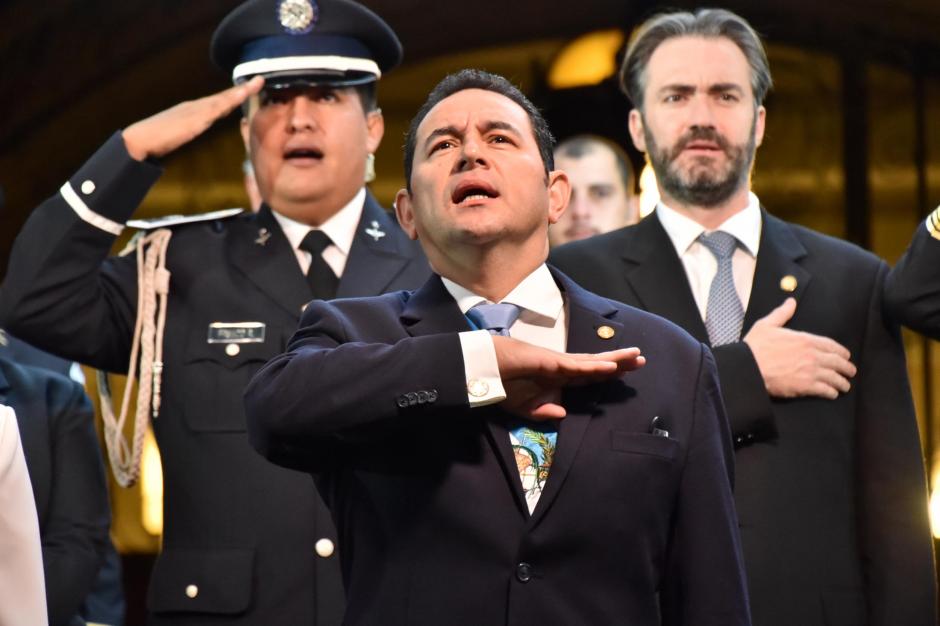 Jimmy Morales estará cuatro días fuera del país. (Foto: Gobierno)