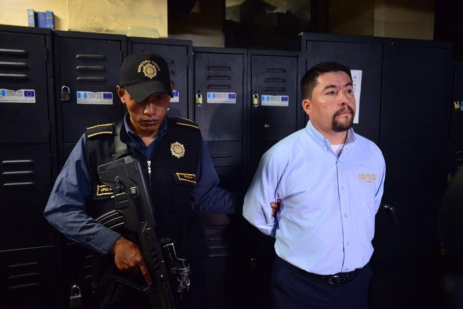 El alcalde de Santa Catarina Pinula, Víctor Gonzalo Alvarizaes, fue capturado en agosto de 2016. (Foto: Archivo/Soy502)