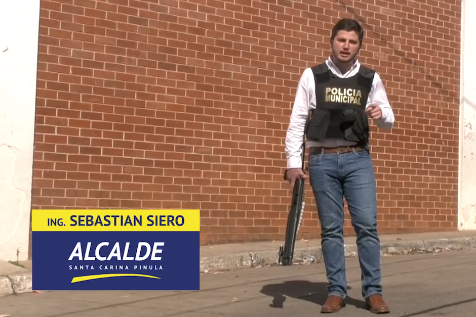 Sebastian Siero Asturias busca la alcaldía de Santa Catarina Pinula, Guatemala. (Foto: captura de pantalla)