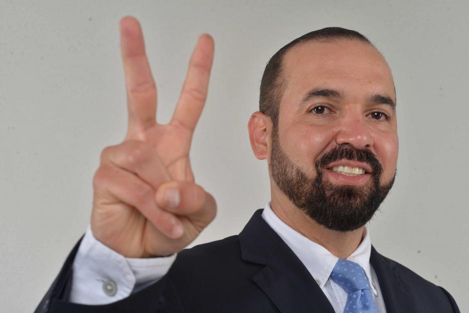 El exalcalde de Mixco, Amílcar Rivera, ahora busca ser presidente. (Foto: Jesús Alfonso/Soy502)