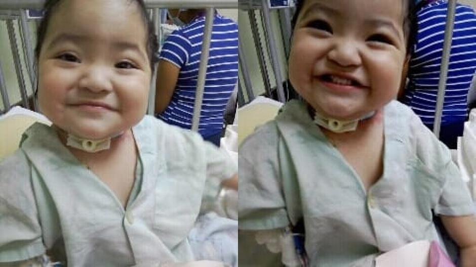 Esta bebé necesita de tu ayuda para vivir. (Foto:Facebook)